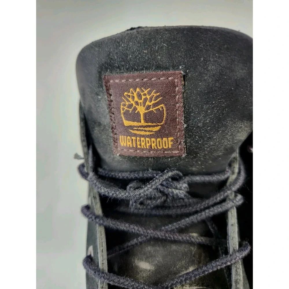 Timberland Classic 6 inch Waterproof Boots Nubuck Leather Boys Mens Sz 7 Women 9